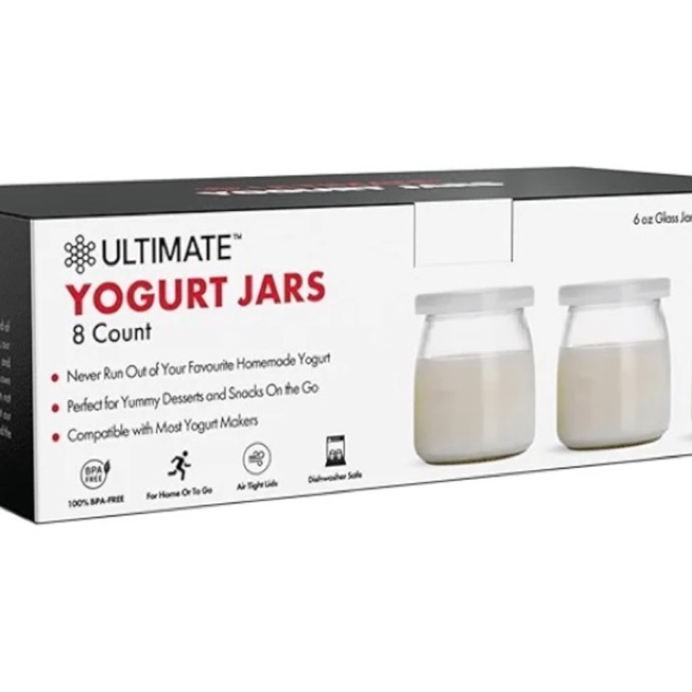 Ultimate yogurt jars